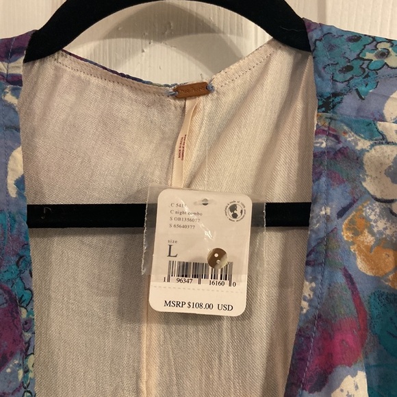 Free People Freddy Tie Mini Dress - Picture 6 of 7